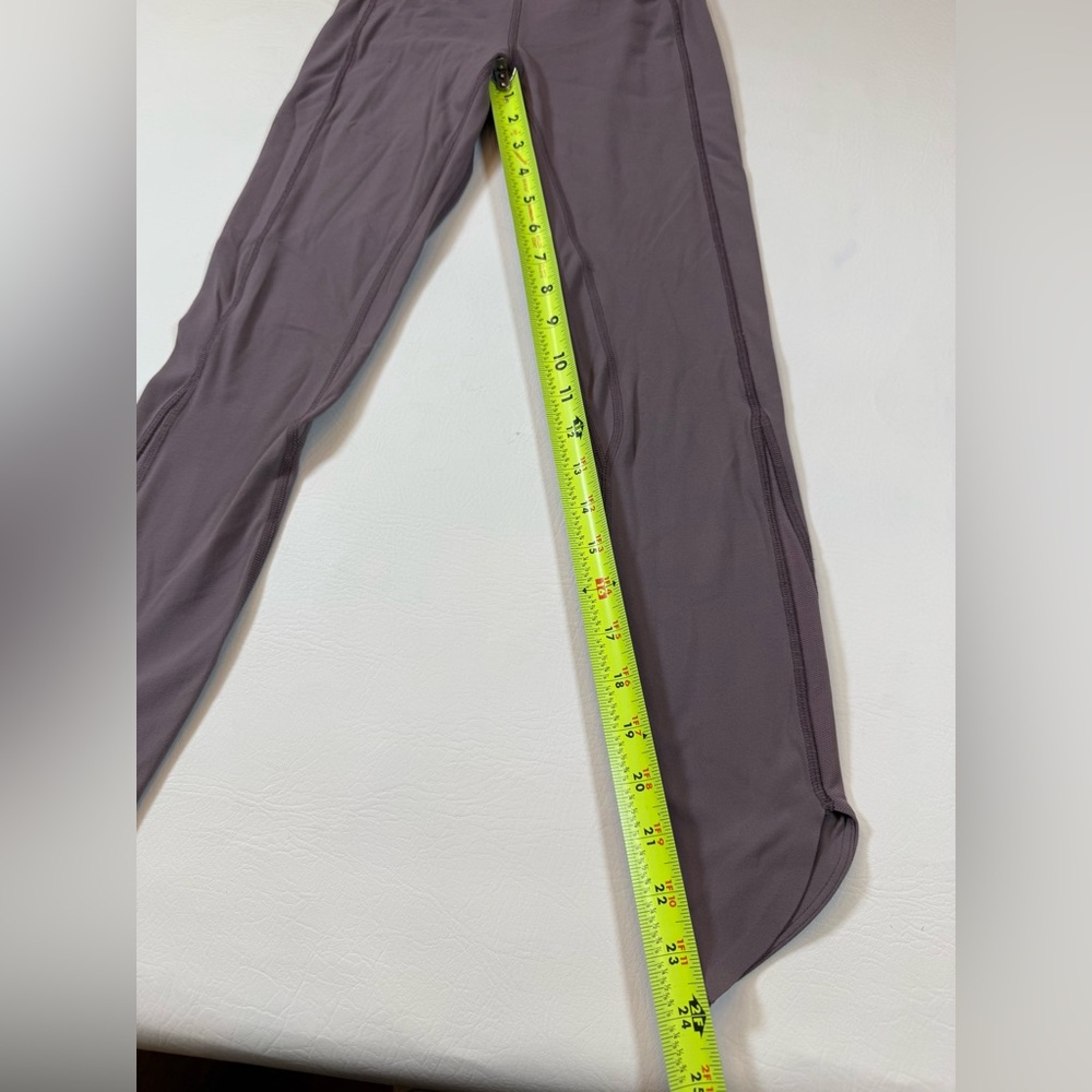 Lululemon Align Pant 25" HR Petal SE Frosted Mulberry FRMY Size 2 25525 (bin T) - Picture 7 of 7